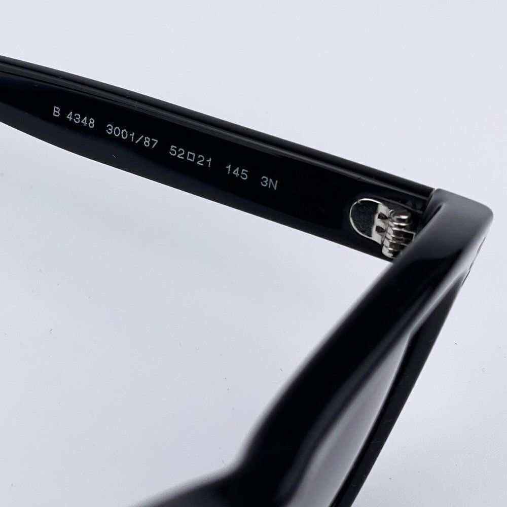 SALE! NEW Burberry BE4348 Cooper 300187 Black Dark Gray Square Unisex Sunglasses - Picture 10 of 11